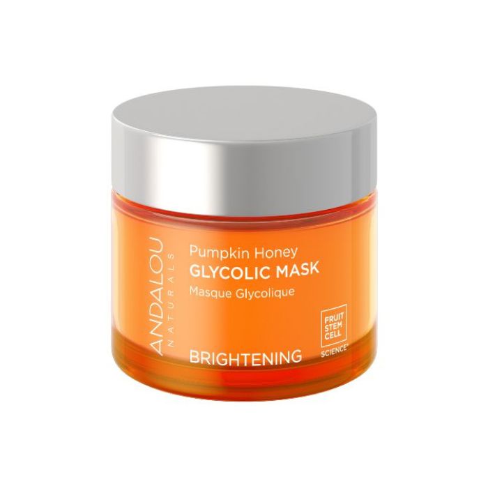 Andalou Brightening Pumpkin Honey Glycolic, Exfoliating and Radiance-Boosting Face Mask, 50ml