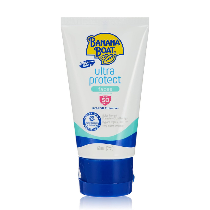 Banana Boat Ultra Protect Faces Sun Screen Lotion (SPF50), 60ml