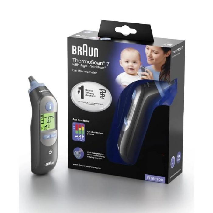 Braun  Thermoscan 7 Age Precision Ear Thermometer, IRT6520B