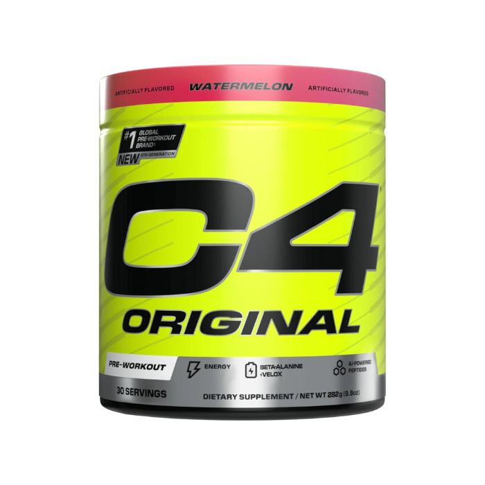 Cellucor C4 Pre-Workout Watermelon, Energy, Pump & Focus Booster for Training Performance, 30 Servings