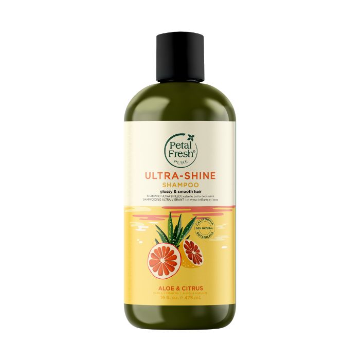 Petal Fresh Pure Aloe and Citrus Shampoo, Hydrating, Refreshing Cleanser for Healthy, Balanced Hair, 475ml