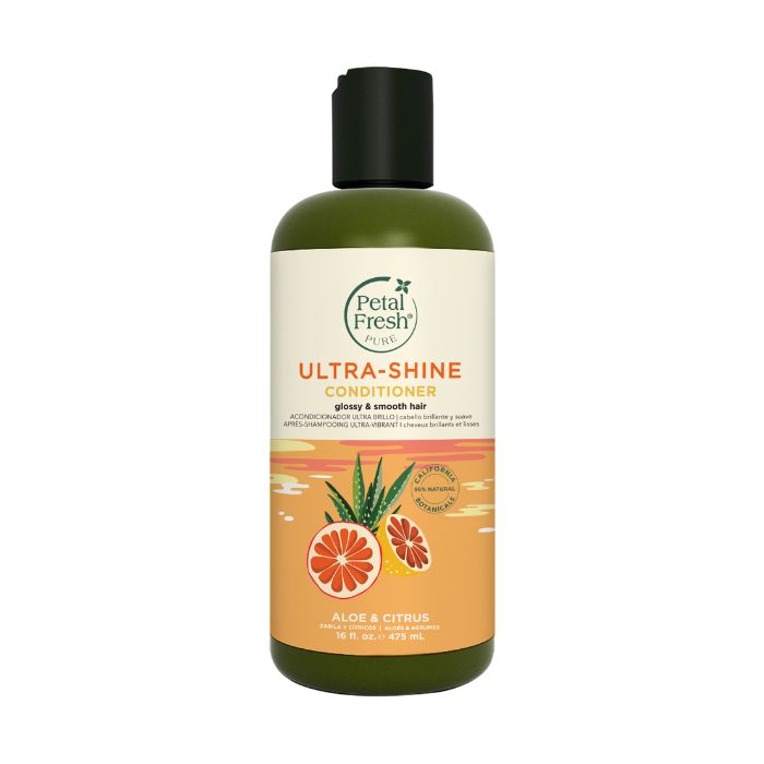 Petal Fresh Pure Aloe and Citrus Conditioner, Ultra-Shine, Natural Hydration, Vegan Botanical Formula, 475ml