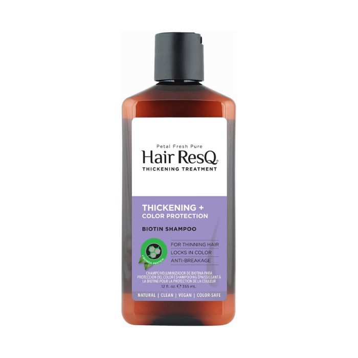 Petal Fresh Pure Hair Resq Thickening Shampoo Color Protection, Volumizing & Color-Safe Formula, 355ml