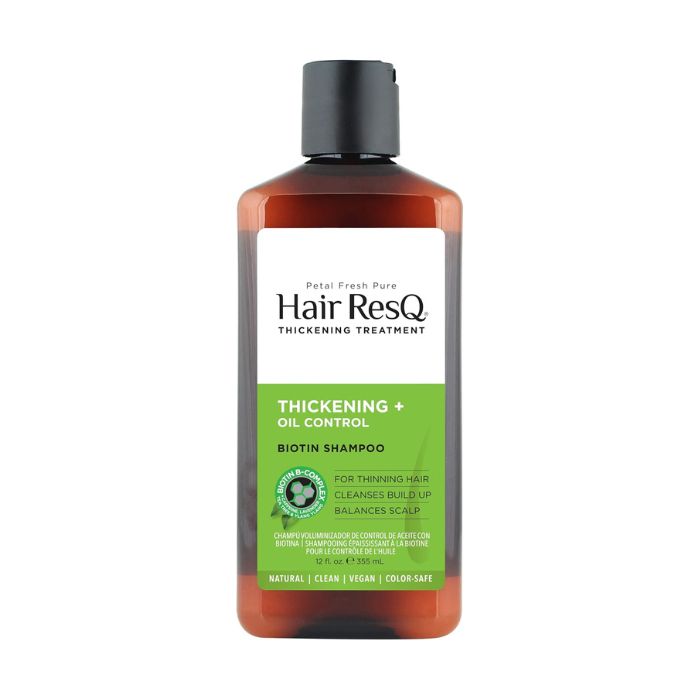 Petal Fresh Pure Hair Resq Shampoo for Oily Hair, Clarifying, Lightweight Cleanser for Fresh Scalp, 355ml