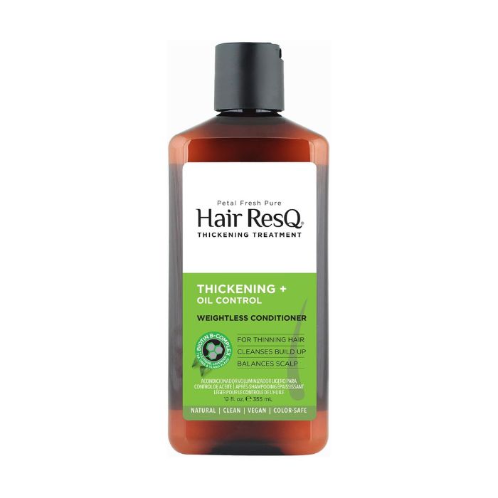 Petal Fresh Pure Hair Resq Thickening Oil Control Conditioner, Purifying, Volumizing and Balanced Scalp Care, 355ml