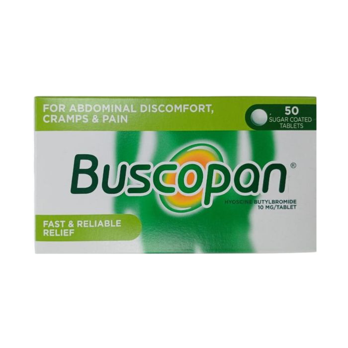 Buscopan 10 mg Sugar-Coated Tablets 50's