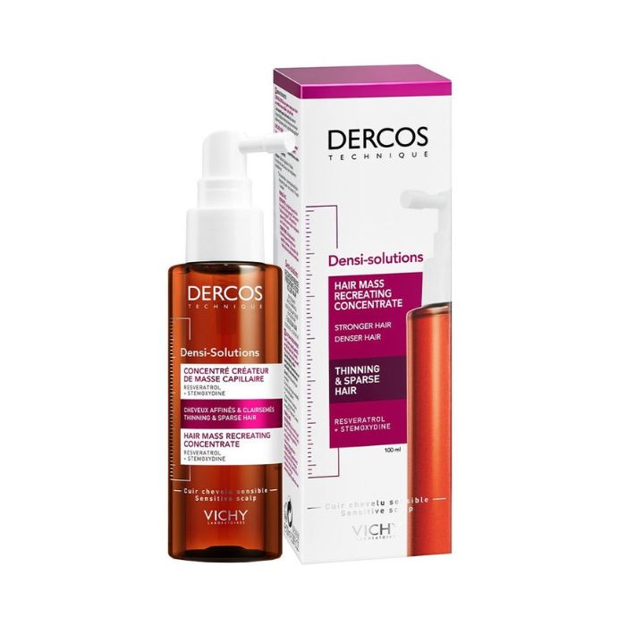 Vichy Dercos Densi-Solutions Hair Mass Recreating Concentrate for Thinning and Sparse Hair, 100ml