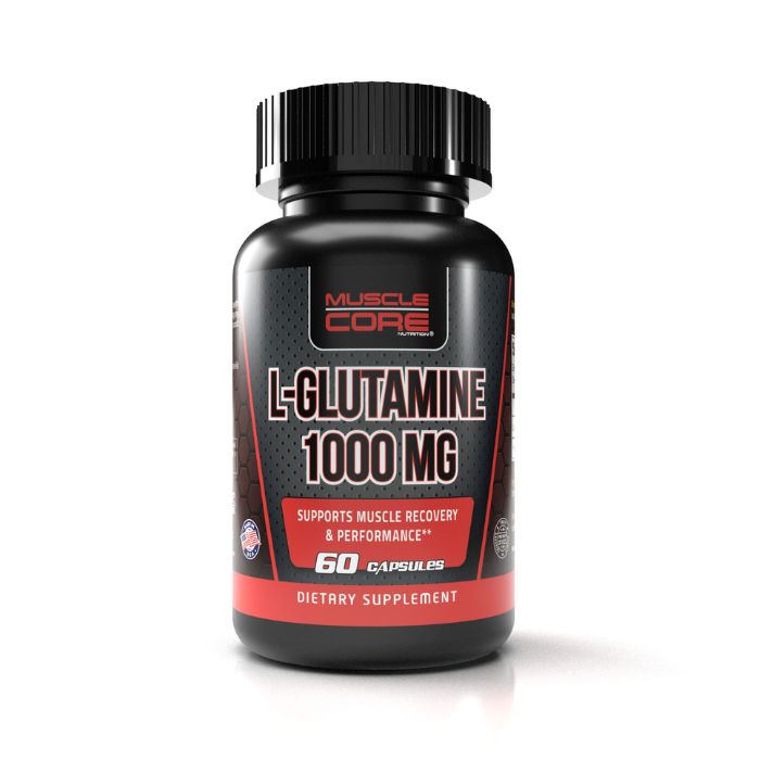 Muscle Core L-Glutamine 1000 mg 60 Capsules