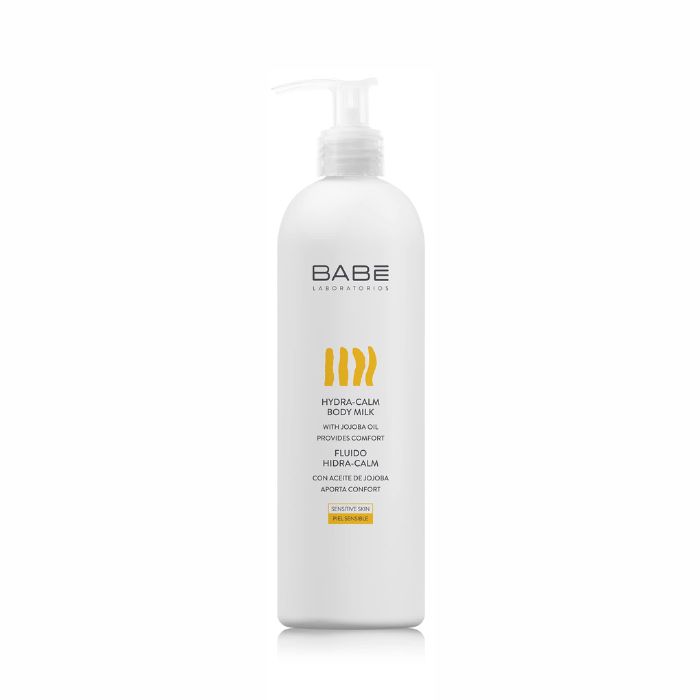 Babe Hydra-Calm Body Milk, Fast-Absorbing Daily Moisturizer for Sensitive, Dry and Delicate Skin 500ml