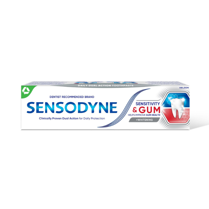Sensodyne Sensitivity & Gum Whitening Toothpaste, 75ml