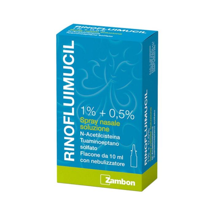 Rinofluimucil 1% + 0.5% Nasal Spray 10ml