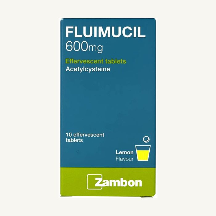 Fluimucil 600mg Effervescent Tablets 10s