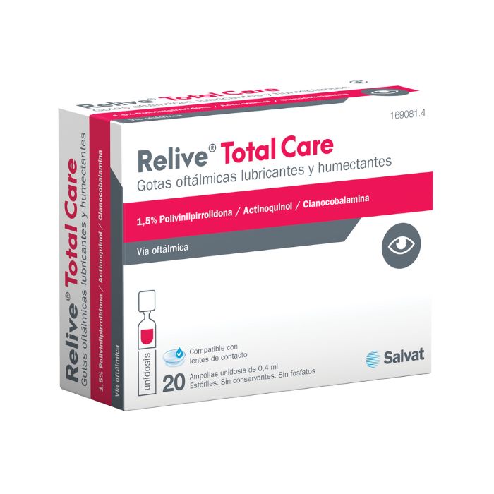 Relive Total Care Eye Drop Single Dose Vial 0.4ml x 20s