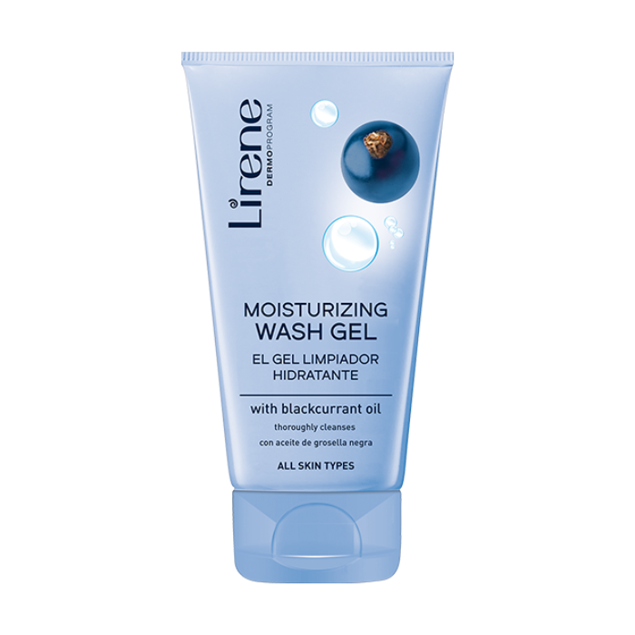 Lirene Moisturizing Wash Gel Blackcurrant Oil 150ml