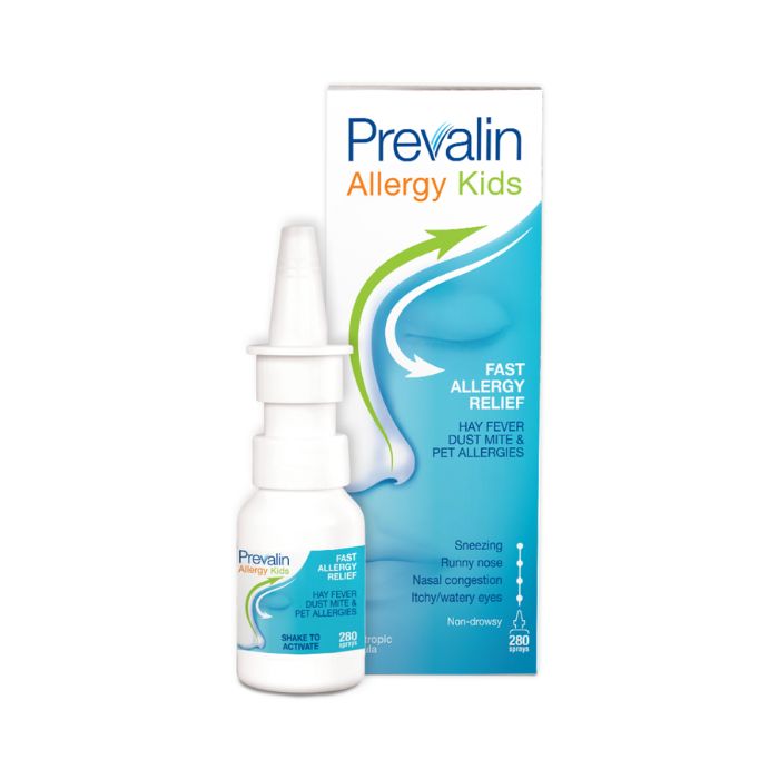 Prevalin Allergy Kids Nasal Spray, Fast, Non-Drowsy Relief from Hay Fever and Allergies, 280 Sprays