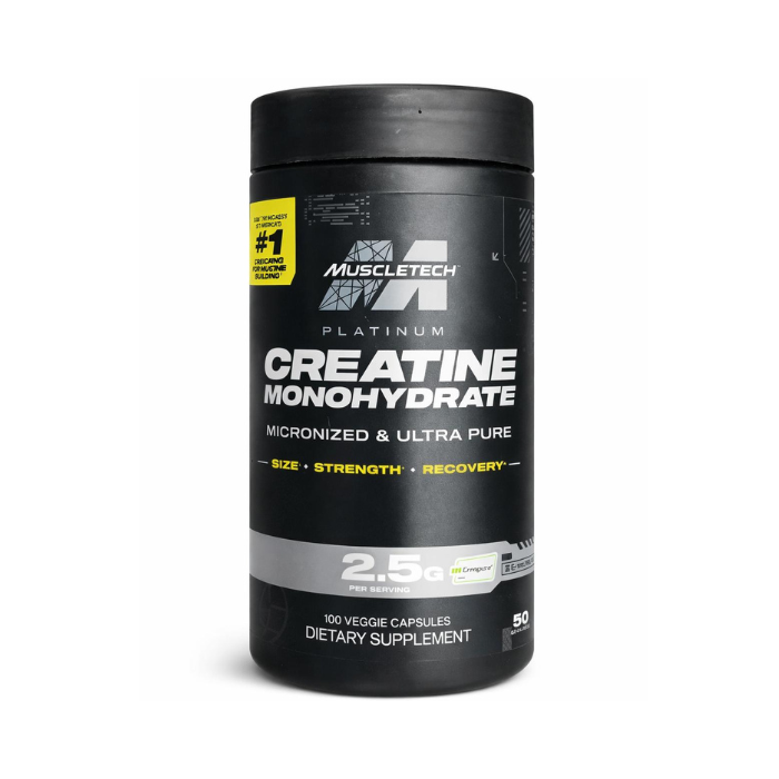 Muscletech Platinum 2.5g Creatine Monohydrate V-Capsules 100s