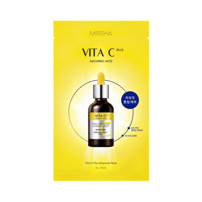 Missha Vita C Plus Facial Mask Ampoule 27g