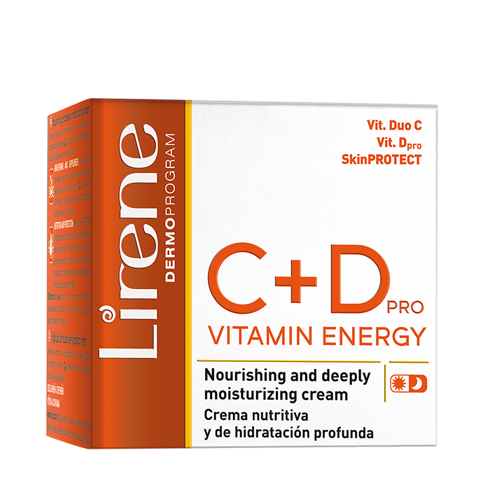 Lirene Vitamin Energy C+D Nourishing Cream 50ml
