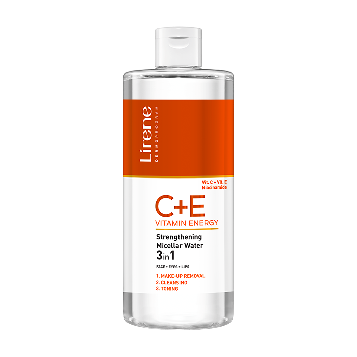 Lirene Vitamin Energy C+E 3-In-1 Micellar Water 400ml