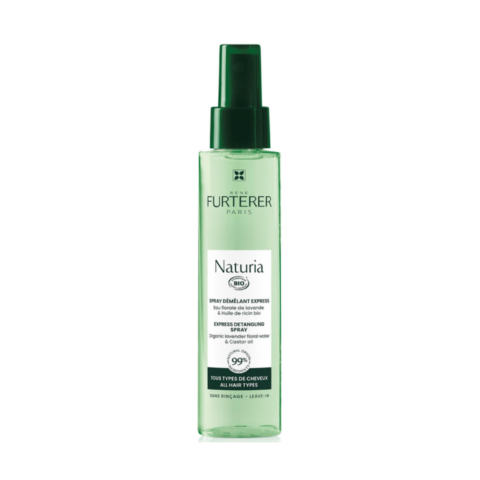 Rene Furterer Naturia Express Detangling Spray, Organic Vegan Leave-In Hydrating Hair Care - 200ml