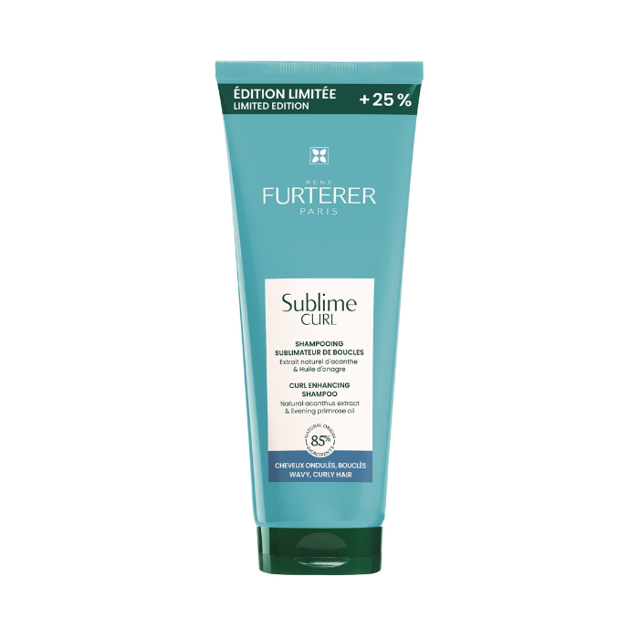 Rene Furterer Sublime Enhancing Shampoo, Nourishing Cleanser for Defined, Soft and Bouncy Curls - 250ml