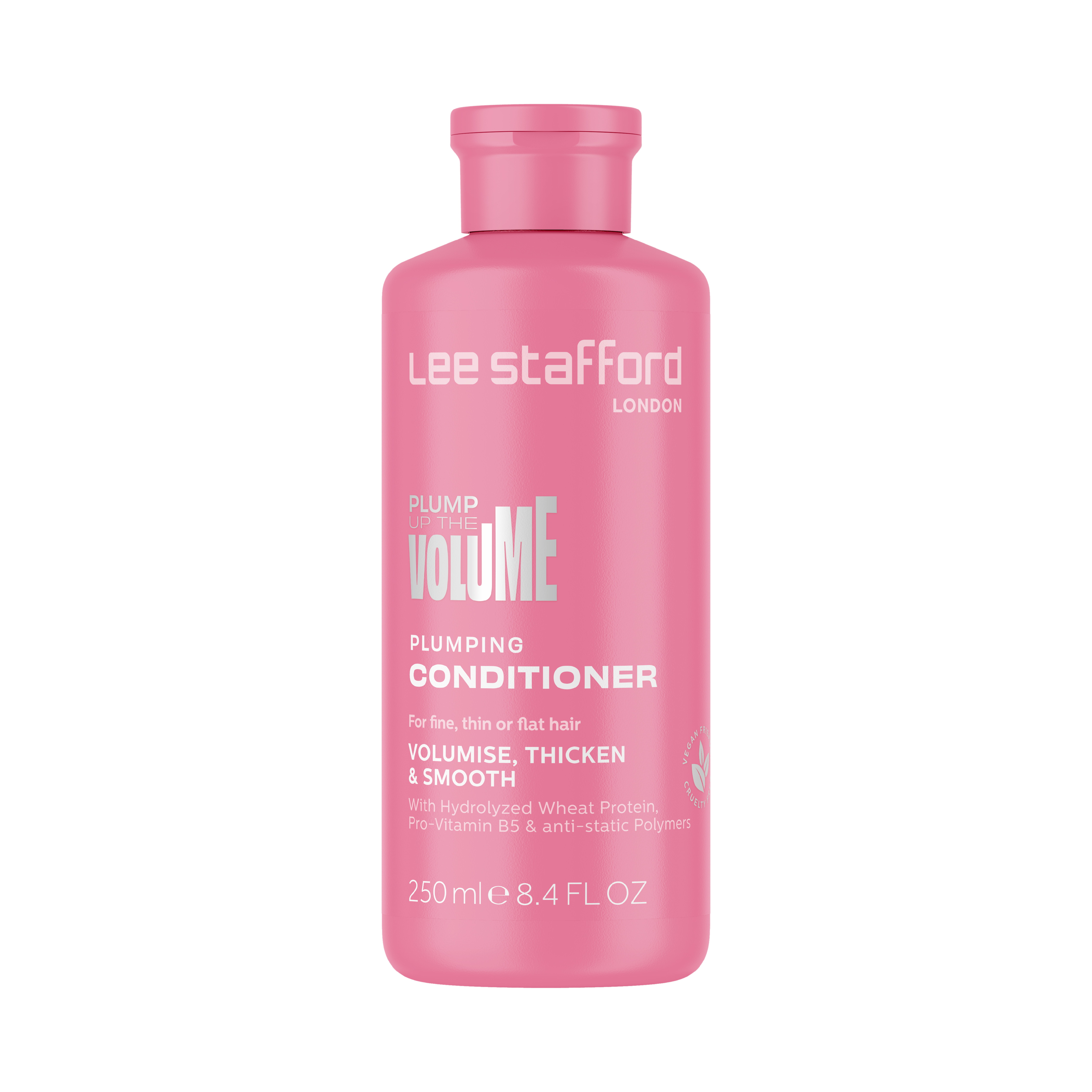Lee Stafford Plump Up The Volume Conditioner, Thickening and Lightweight Hair Booster, 250ml