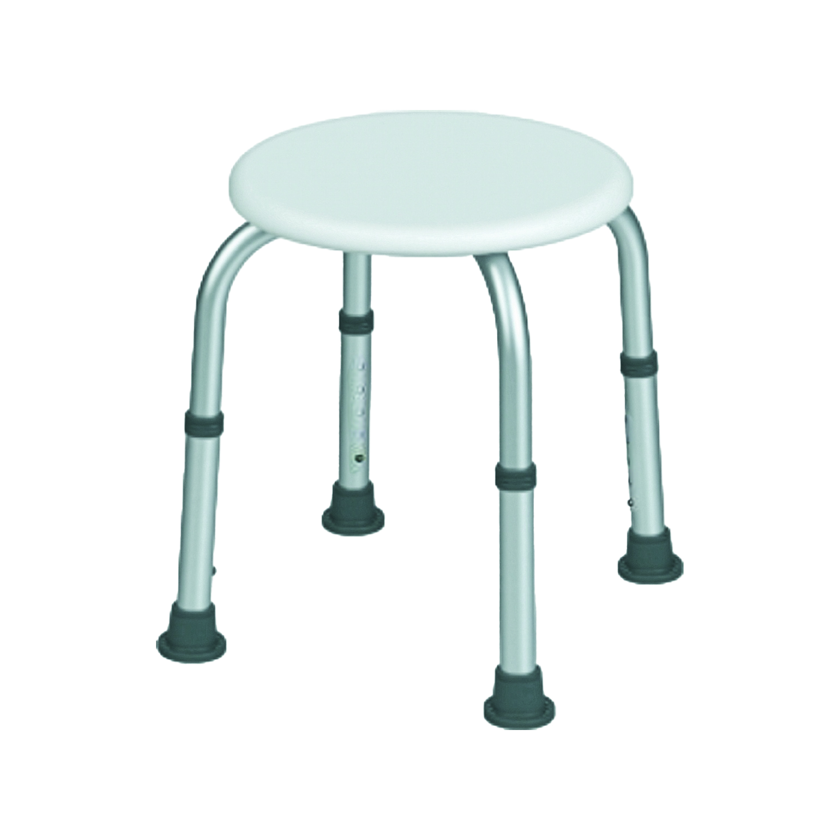 Trister Shower Stool, Sturdy Lightweight Bath Seat for Small Spaces and Secure Support - TS 943SS
