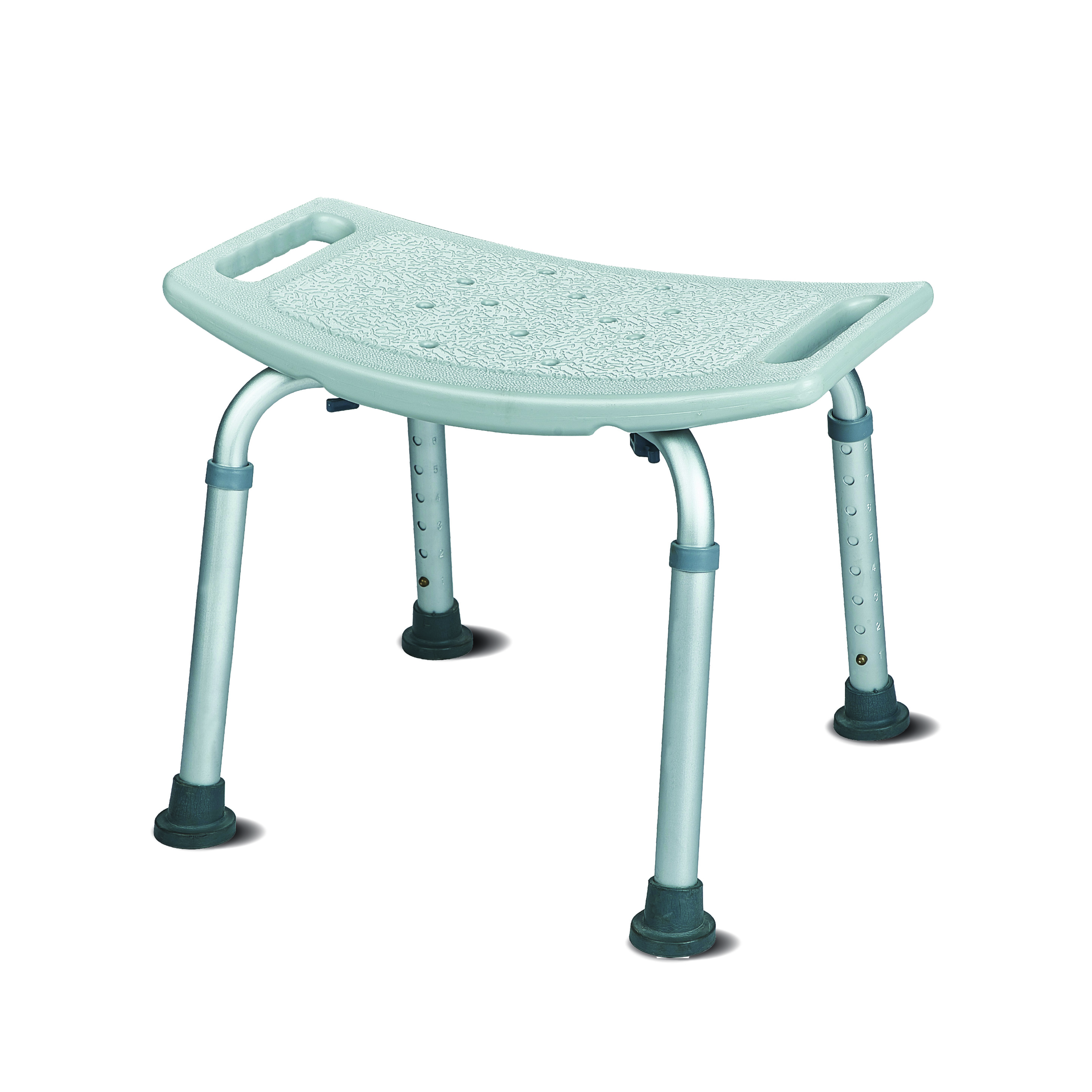 Trister Shower Bench, Lightweight Adjustable Bath Seat with Non-Slip Rubber Feet - TS 944SB