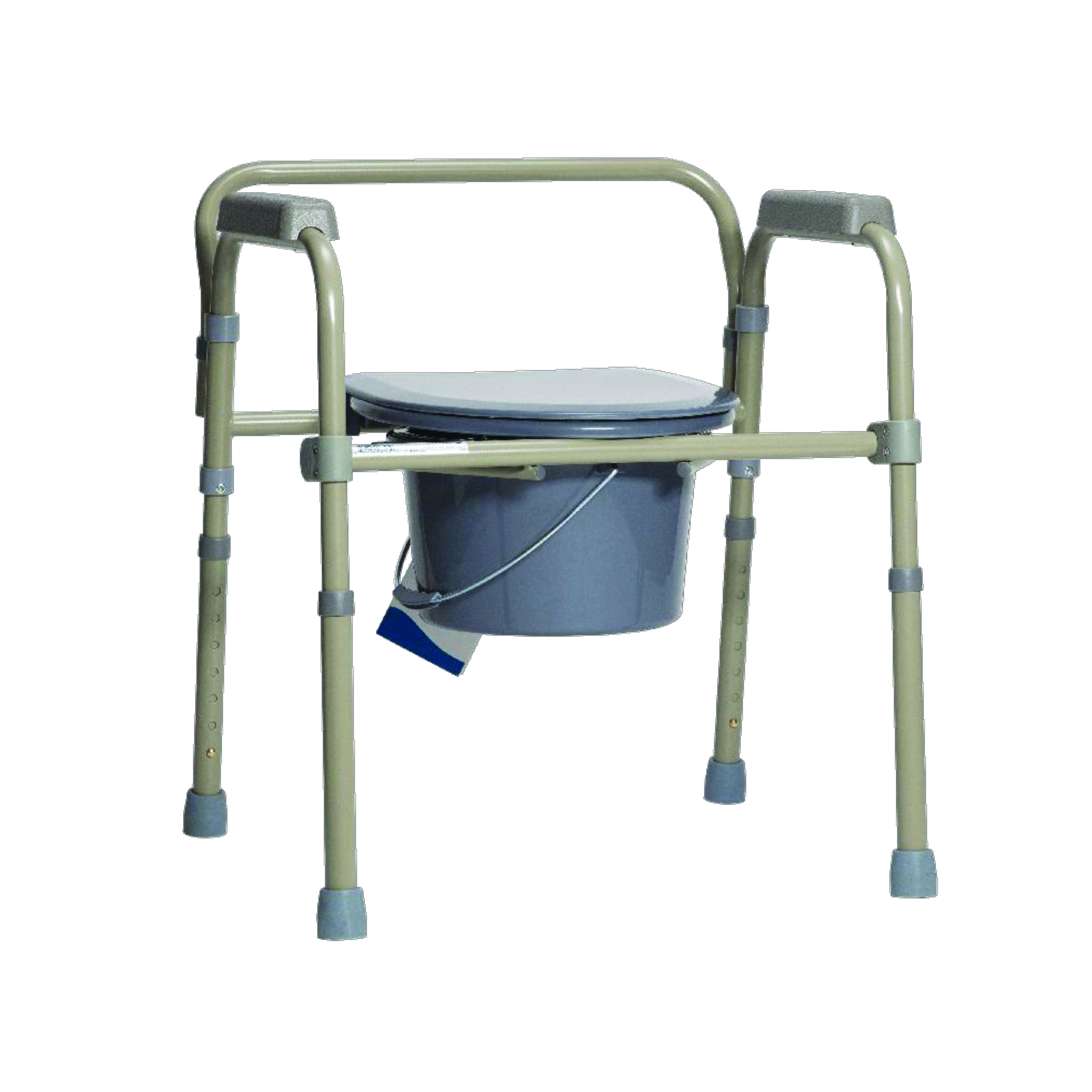 Trister Shower Commode Chair, Comfort and Mobility Combined for Safe Showering and Toileting - TS 949SCC