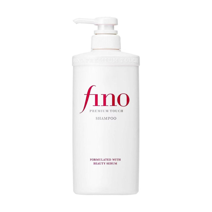 Shiseido Fino Premium Touch Beauty Serum Shampoo, Moisturizing Repair for Dry, Damaged Hair - 550ml
