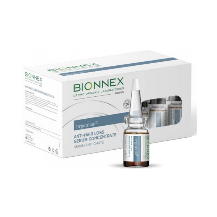 Bionnex Organica Anti-Hair Loss Serum Concentrate 10ml, Strengthening Hair Growth for All Hair Types, Pack of 12