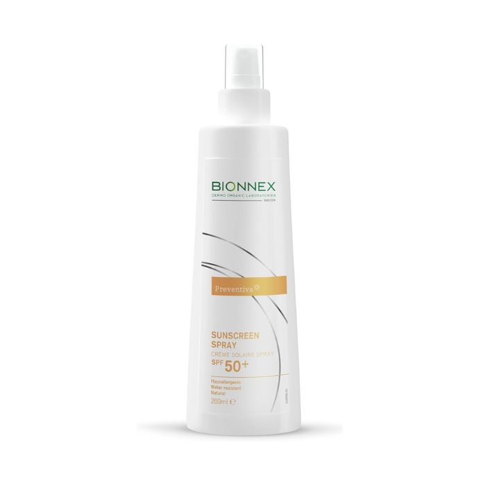 Bionnex Preventiva Sunscreen (SPF50+) High Protection, Hydrating, Non-Sticky Sun Spray, 200ml