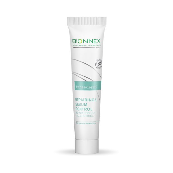 Bionnex Rensaderm Repairing & Sebum Control Cream, Oil Control and Barrier Repair for Acne-Prone Skin, 30ml