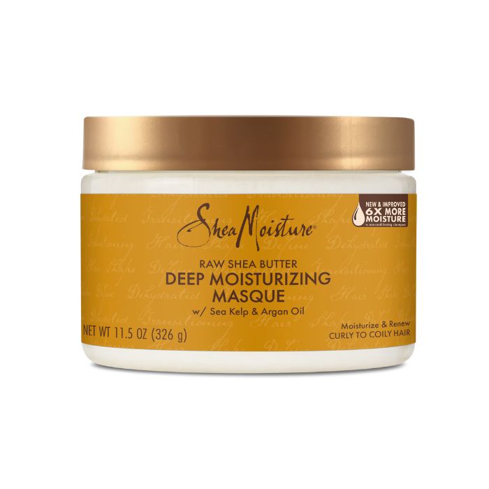 Shea Moisture Raw Shea Butter Deep Moisturizing Masque, Restores , Hydrates and Strengthens Curls, 326g