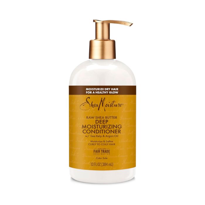 Shea Moisture Raw Shea Butter Deep Conditioner, Moisturizing Restorative Hair Care, 384ml