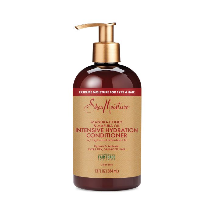 Shea Moisture Manuka Honey and Mafura Oil Conditioner, Intensive Hydration and Detangling, 384ml