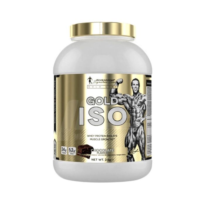 Kevin Levrone Gold Iso Whey Protein Chocolate, Ultra-Pure Isolate for Lean Muscle Growth and Recovery, 2kg