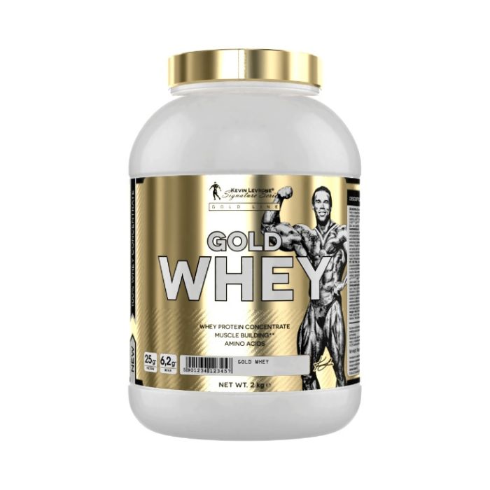 Kevin Levrone Gold Whey Protein Vanilla Orange, Premium Concentrate for Muscle Growth and Recovery, 2kg