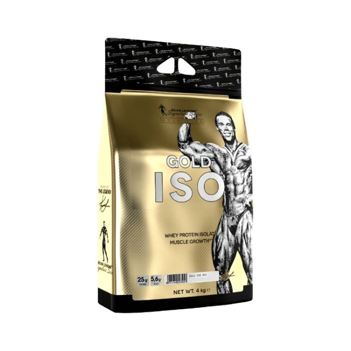 Kevin Levrone Gold Iso Whey Protein Cookies & Cream, Ultra-Pure Isolate for Lean Muscle Growth and Recovery, 4kg