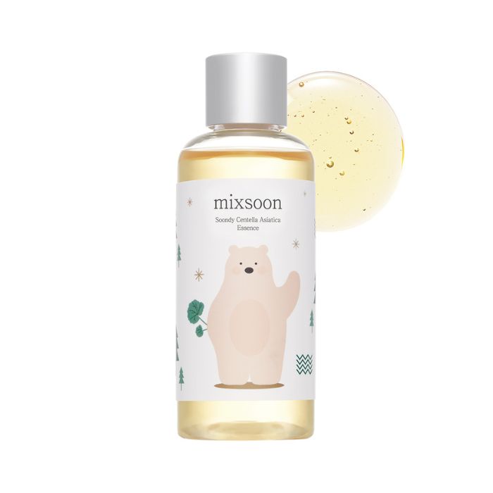 Mixsoon Soondy Centella Asiatica Soothing, Hydrating, and Barrier Strengthening Essence, 100ml