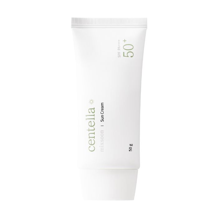 Mixsoon Centella (SPF 50+) Daily Sunscreen with Asiatica for UV Protection and Hydration, 50g