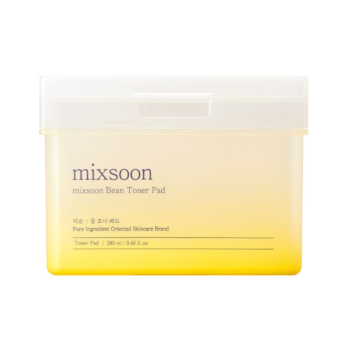 Mixsoon Bean Toner Pad 70s Deep Hydration, Firming, Soothing, and Nourishing First-Step Skincare 180ml