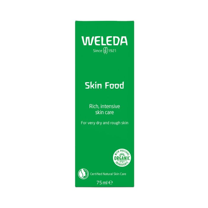 Weleda Skin Food Face and Body Cream, Intense Nourishment for Dry, Rough Skin, Natural Moisturizer, 75ml