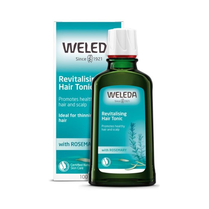 Weleda Rosemary Revitalising Hair Tonic, Strengthens, Promotes Growth and Nourishes Scalp Naturally, 100ml
