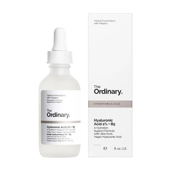 The Ordinary Hyaluronic Acid 2% + B5, Advanced Hydrating Serum for Barrier Support & Smooth Skin - 30ml