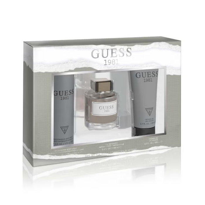 Guess 1981 LA Women EDT 100ml + Deo + Shower Gel Gift Set
