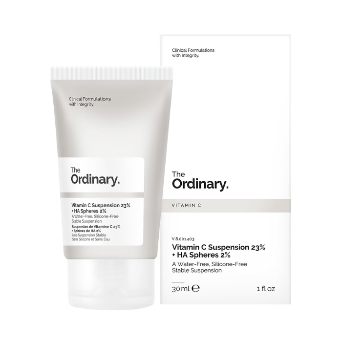The Ordinary Vitamin C Suspension 23% + HA Spheres 2%, Brightening Anti-Aging - 30ml