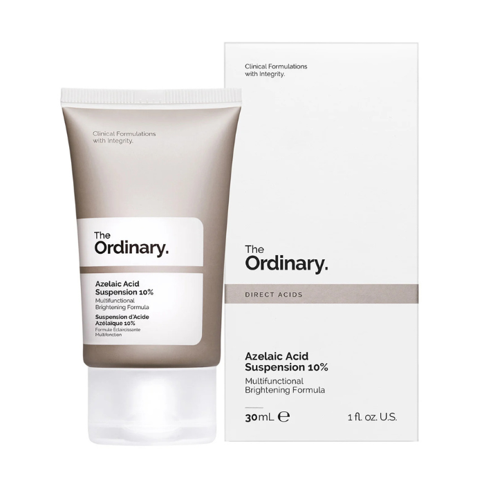The Ordinary Azelaic Acid Suspension 10%, Brightening Cream for Uneven Tone, Texture and Redness - 30ml