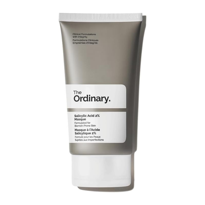 The Ordinary Salicylic Acid 2% Masque, Clarifying Charcoal and Clay Face Mask for Blemish-Prone Skin – 50ml