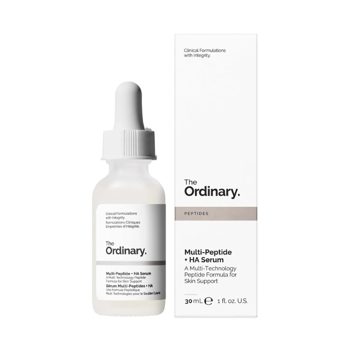 The Ordinary Multi-Peptide + HA, Age-Supporting Serum for Fine Lines, Elasticity and Firmness - 30ml